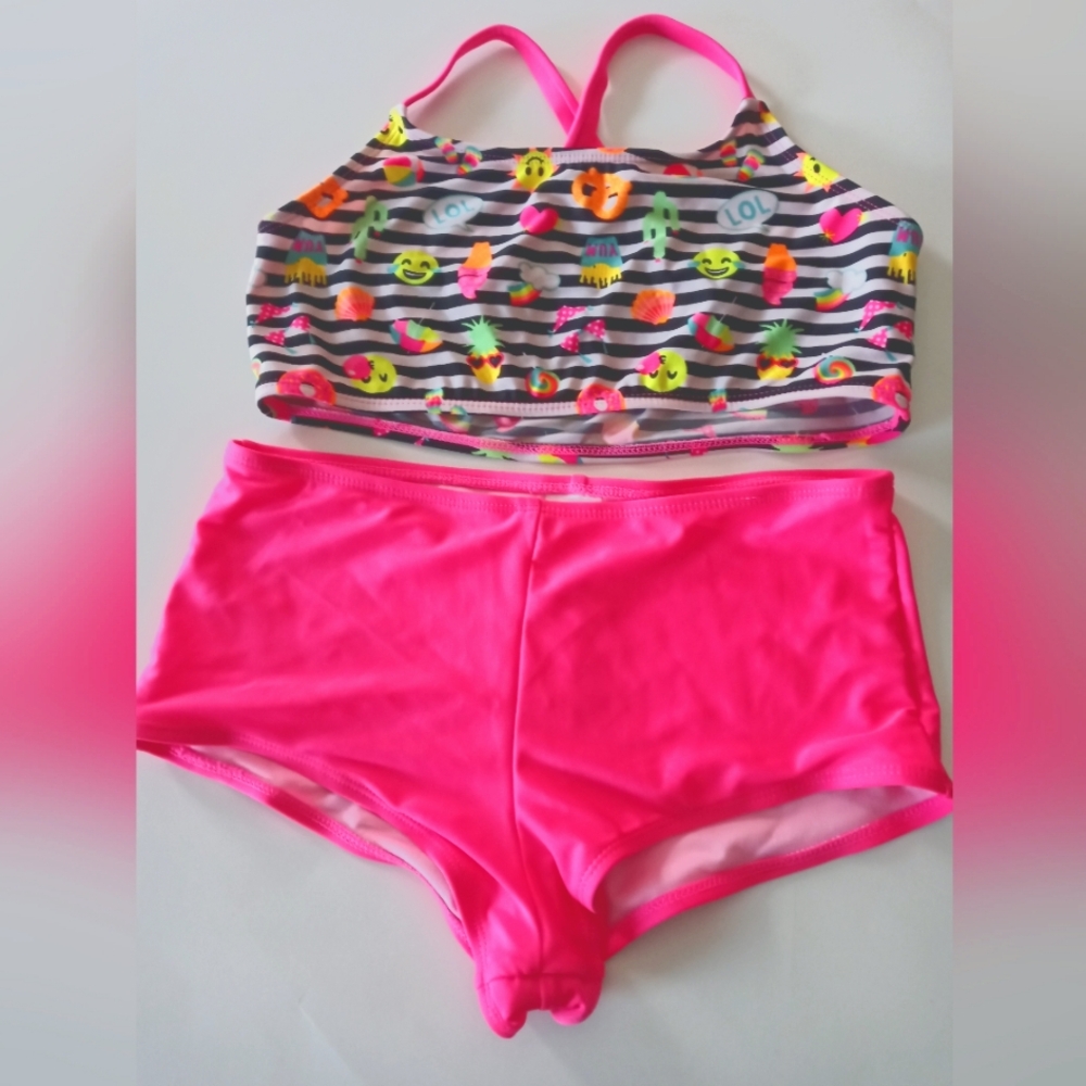 Colorful Emoji Swim Set